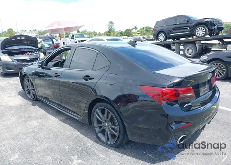 2018 Acura Tlx Tech A-Spec Pkgs from USA, damaged, VIN 19UUB2F65JA002553
